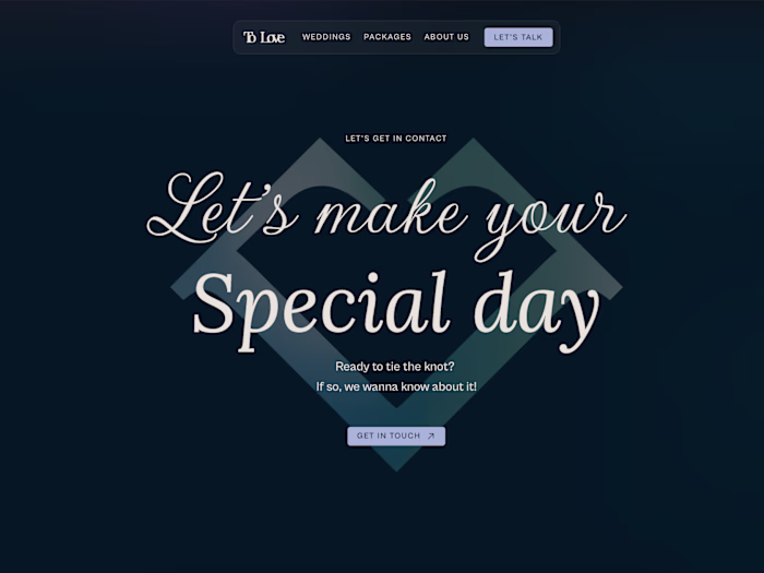 Wedding Photography Branding & Website Design for To Love Studio