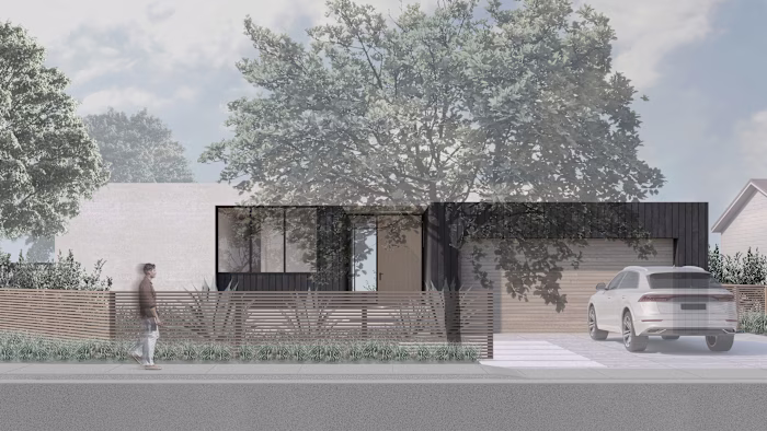 3D Renderings of Modern Home