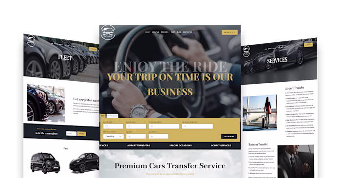 Conversion-Optimized Booking Platform for Luxury Transfers