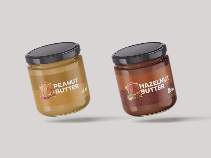 Product Label Design for Peanut Butter Line