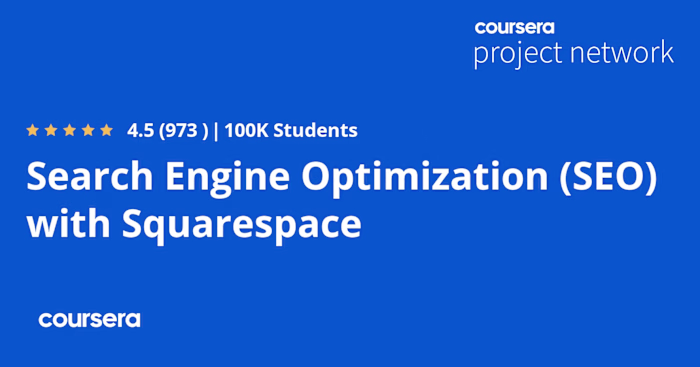 Search Engine Optimization (SEO) with Squarespace