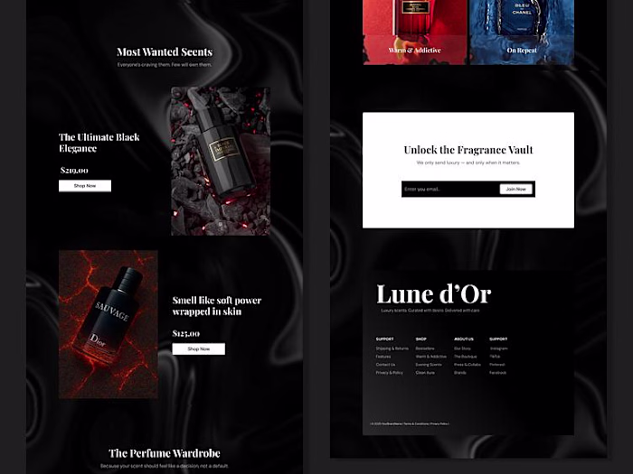 Premium Web Design for Élysée Paris