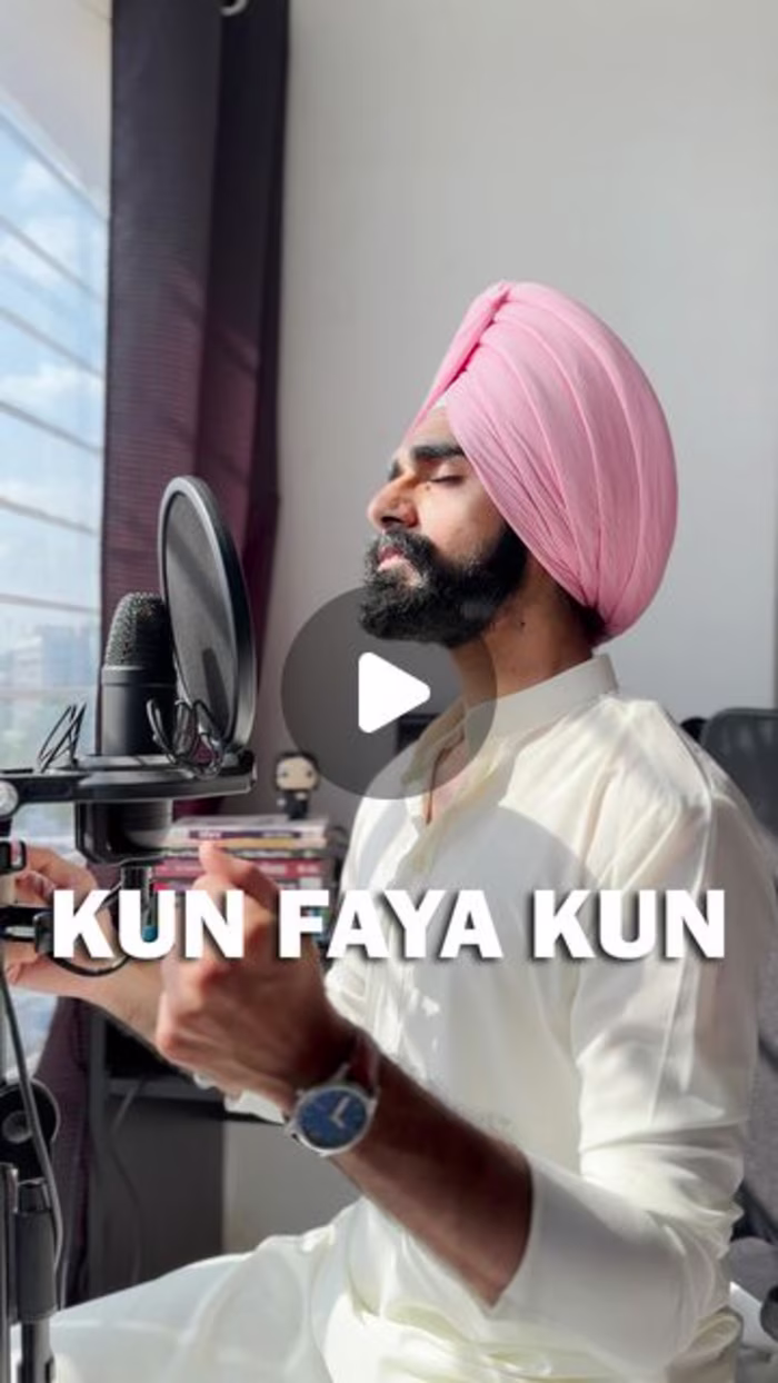 Snehdeep Singh Kalsi on Instagram: “Kun Faya Kun 🤍 Eid Mubarak…