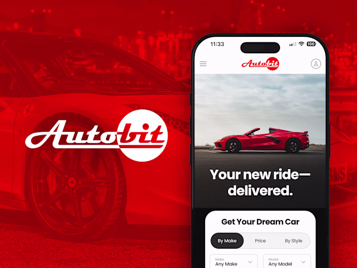 Website & User Interface Design for Autobit
