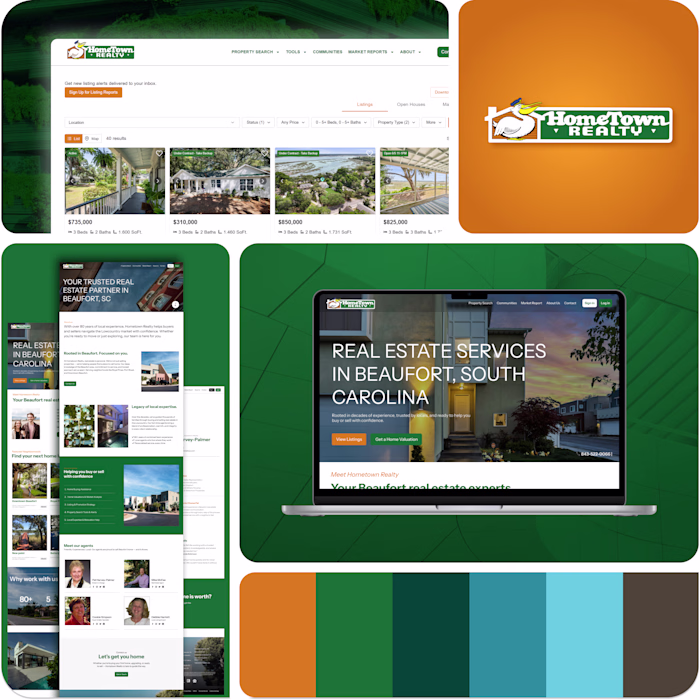 Real Estate Website with Integrated MLS & CRM