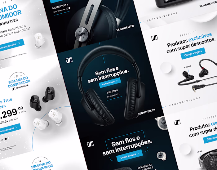 Creatives for Paid Media - Sennheiser