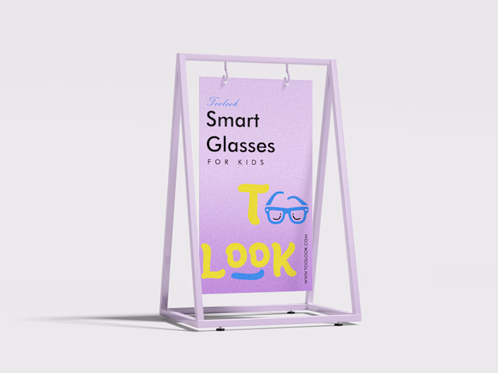 Smart Glasses Branding & Poster Design - “TookLook” Concept