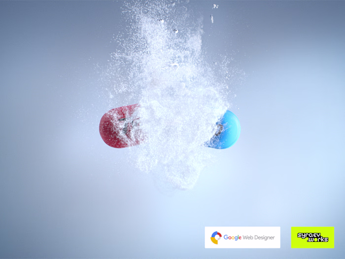 HTML5 Banner set with Complex Animation