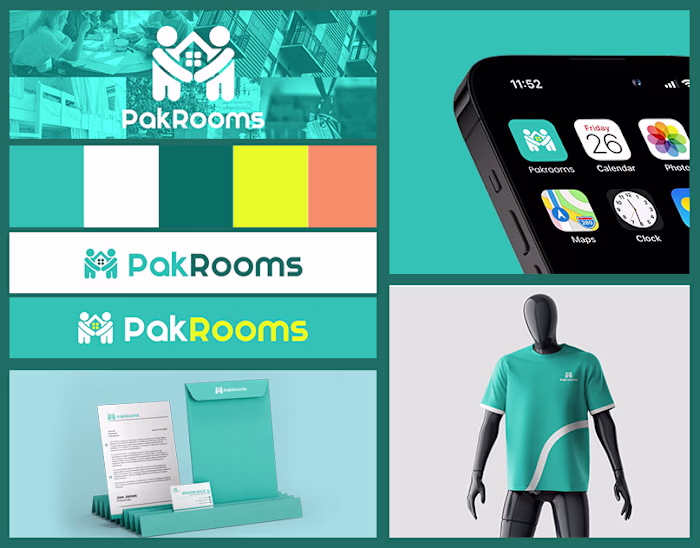 PakRooms | Brand Identity And Guidelines