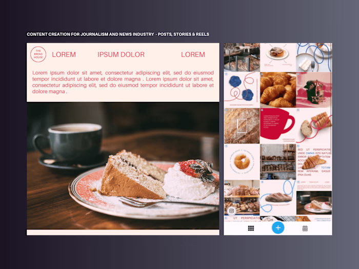 Case study: Backery social media managment