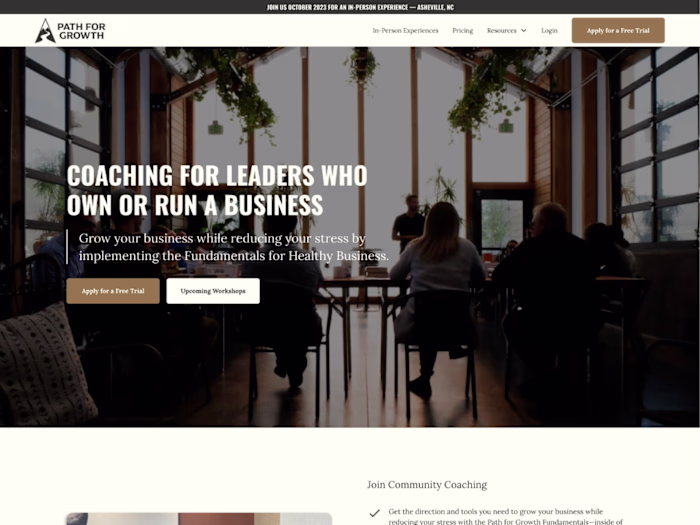 Path for Growth