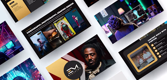 Professional Pitch Deck Design for Elevated Marketing