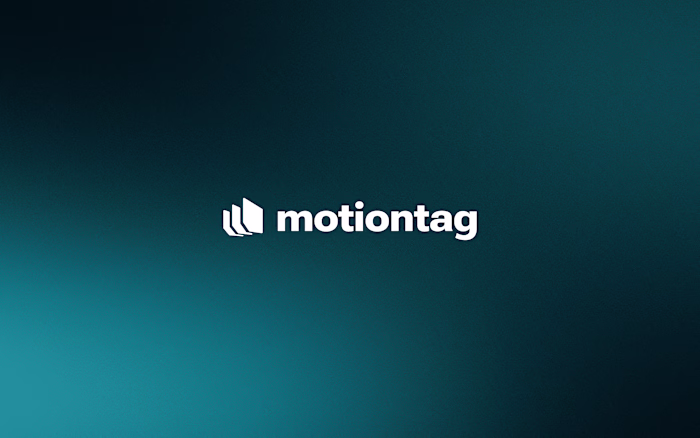 Motiontag Rebranding and Website