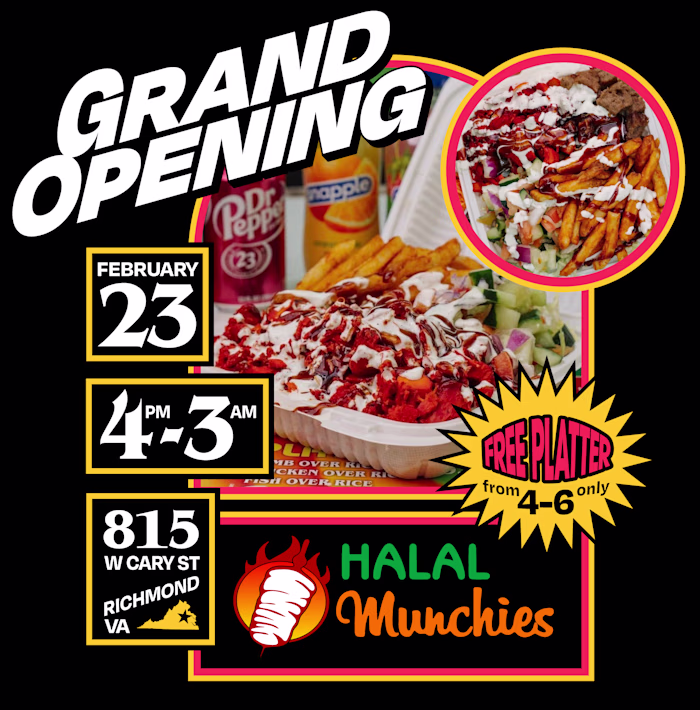 Opening Day Flyer for a Restaurant
