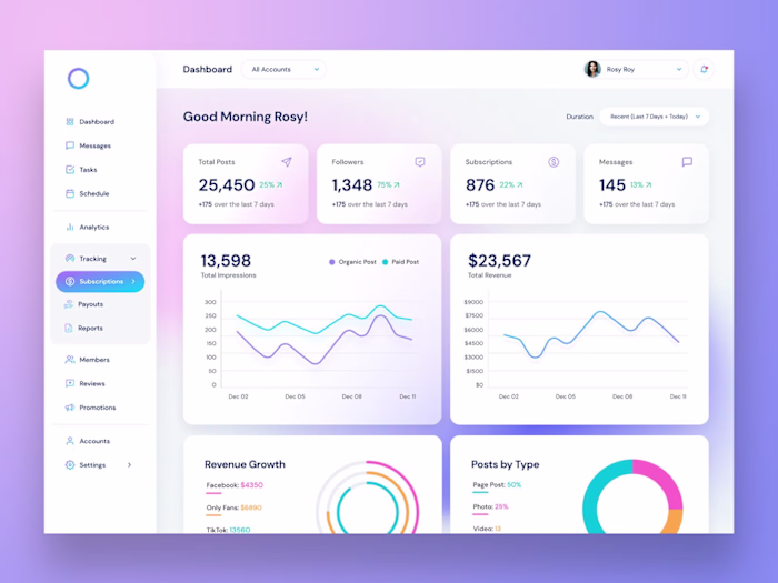 UI/UX Projects - Web Applications 