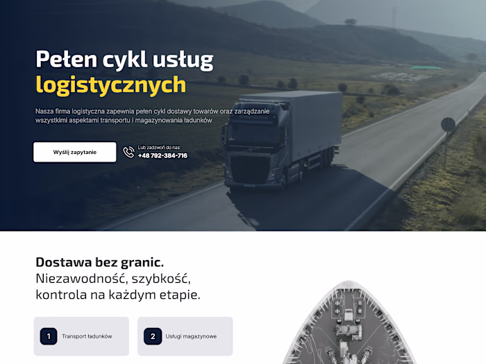 LogisticTrade.pl — Landing Page on Creatium