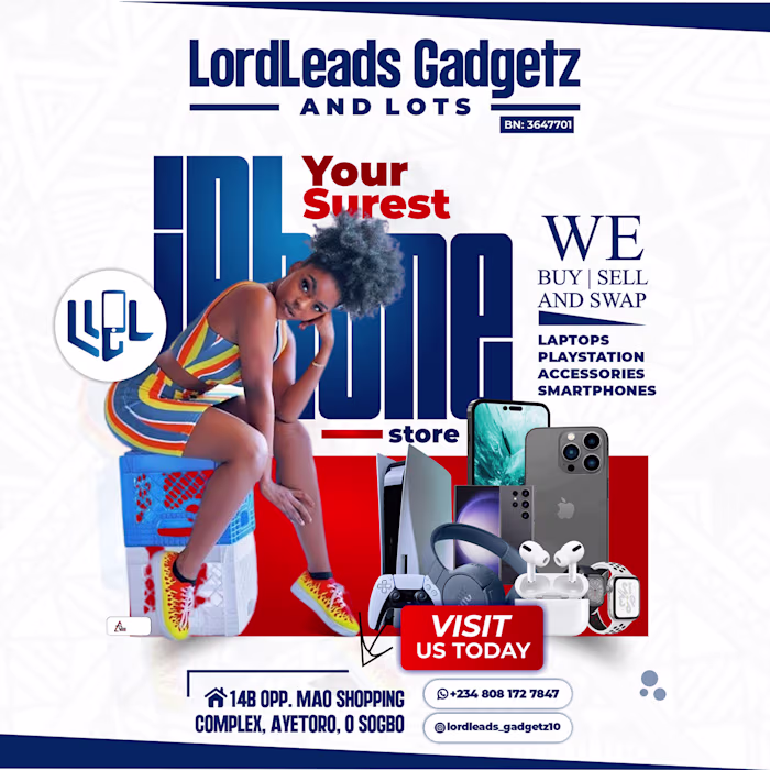 LordLead Gadget Branding & Collateral Design