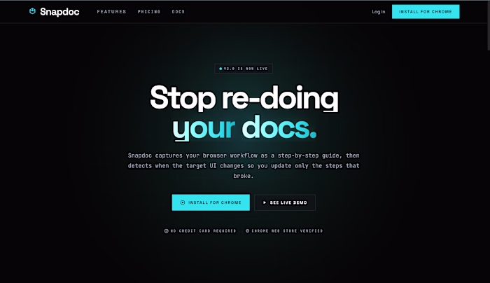 Snapdoc Workflow Capture Tool