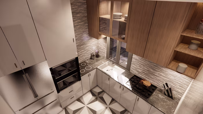 A SMALL KITCHEN DESIGN