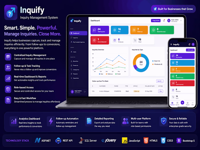 Inquify Case Study | How We Built a License-Protected Lead Plat…