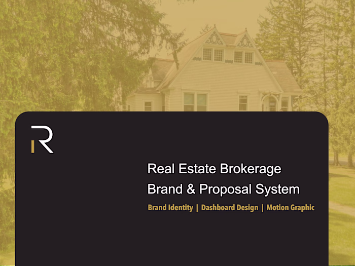 Real Estate Brokerage Brand & Dashboard System