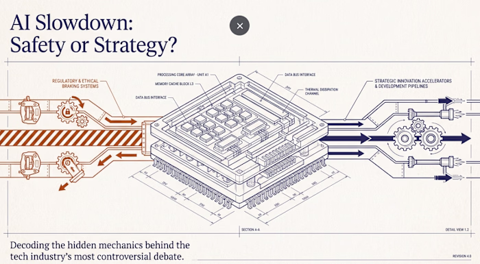 AI Slowdown: Safety or Strategy?
