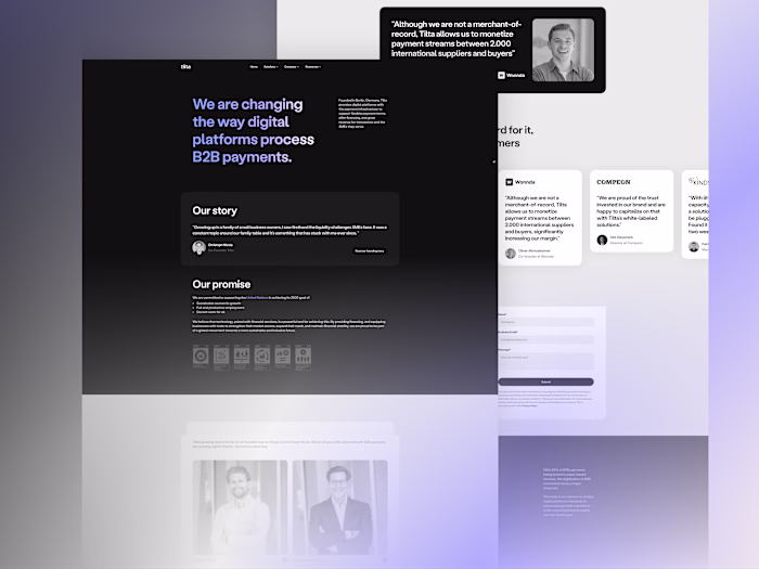 Framer Website Optimization for Tilta.io