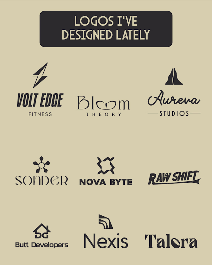 Logos I've Designed Lately 