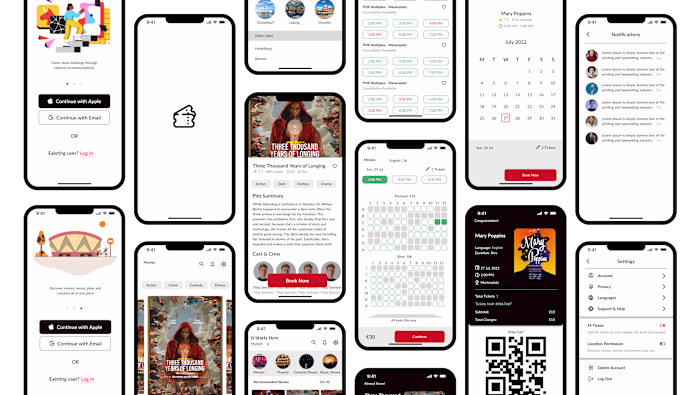 e - teeqet, Concept App Design 