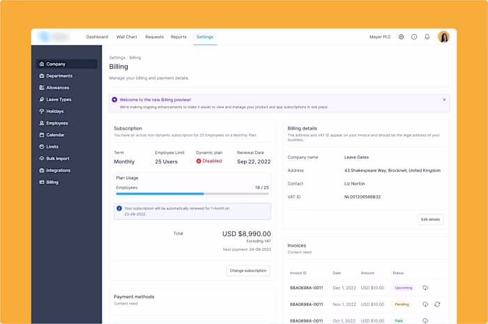 Fluent subscription management with Stripe.