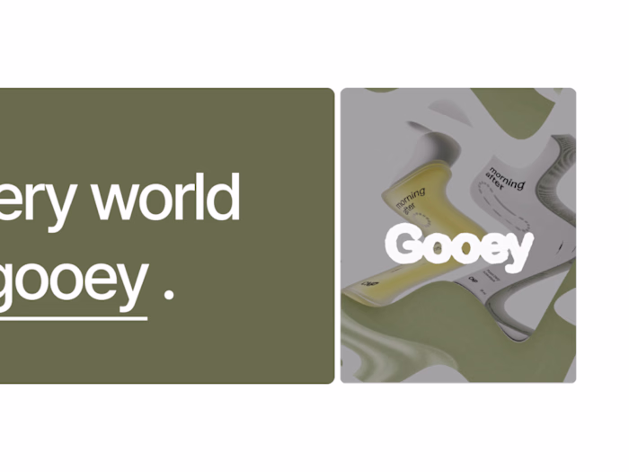 Gooey Typography: Free Typography Component by Sydney Hong — Fr…