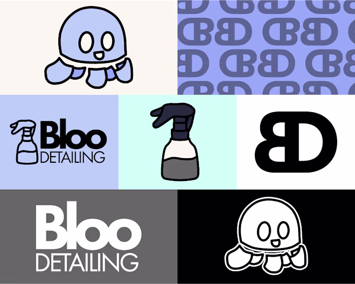 Logo Design - Bloo Detailing