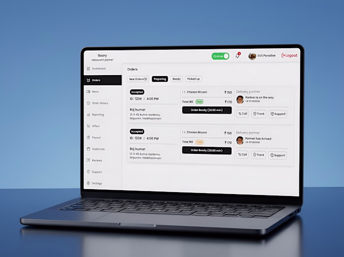 Food Delivery Platform