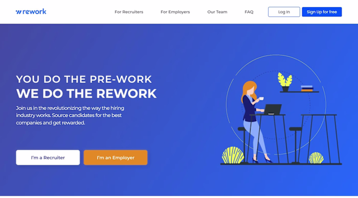 Saas website redesign