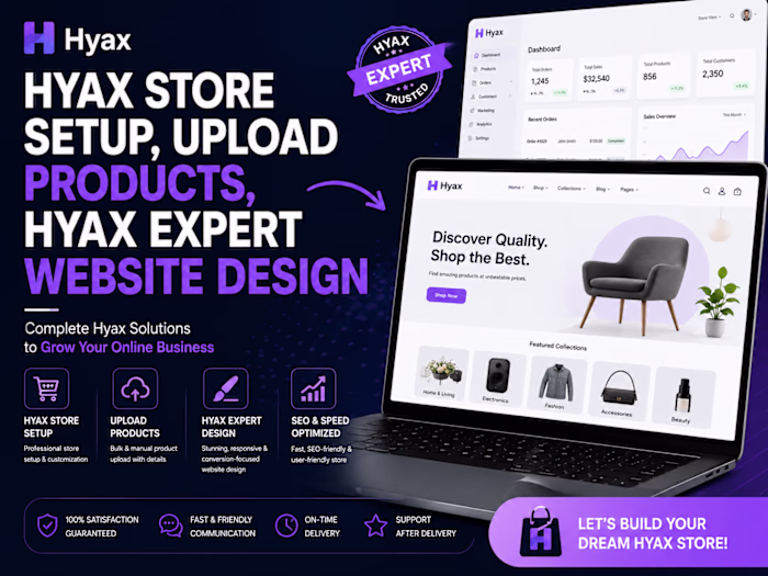 You will get Hyax store