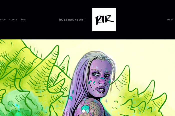 Comic book Artist Website