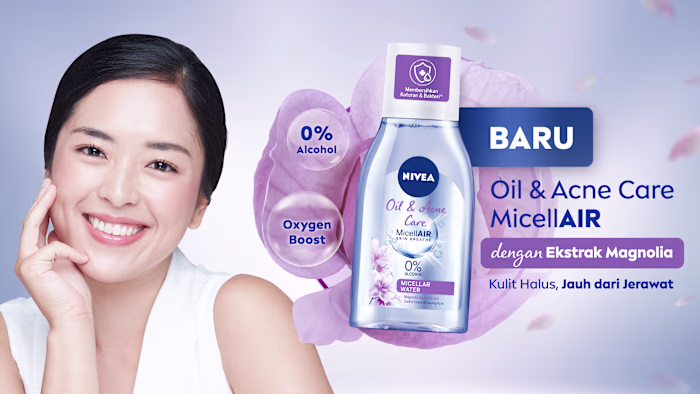 Nivea Oil Acne Key Visual