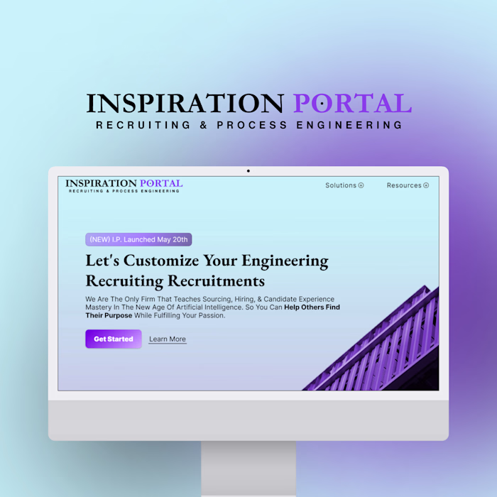 Framer Website Build - Inspiration Portal