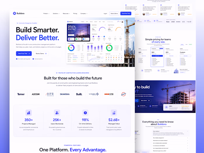 Buildora brings every construction workflow