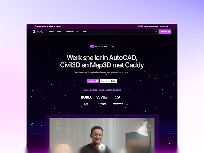 Caddy Tools - Website Design and Framer Development