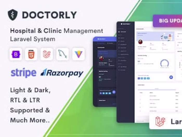 Doctorly | Hospital & Clinic Management Laravel System