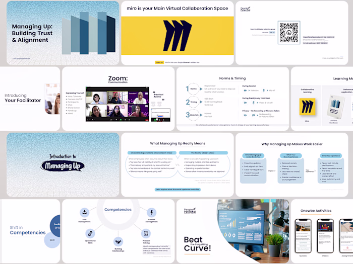 Corporate Training Deck Design —
