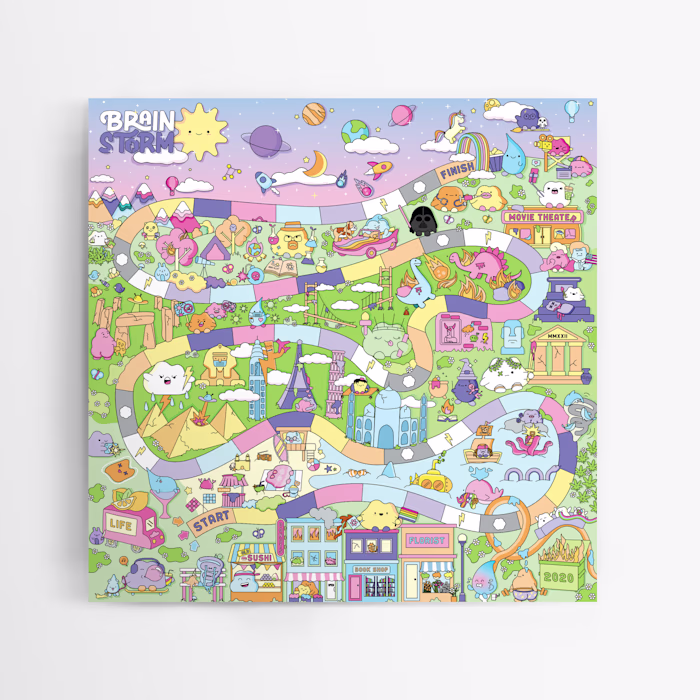 Brain Storm Board Game