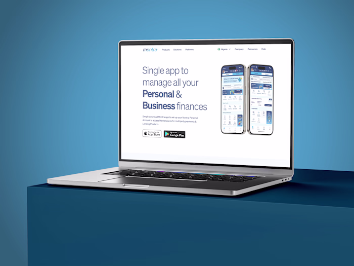 Montra Website Redesign