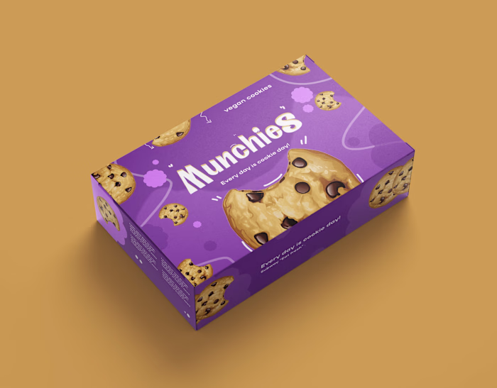 cookies packaging brand identity design