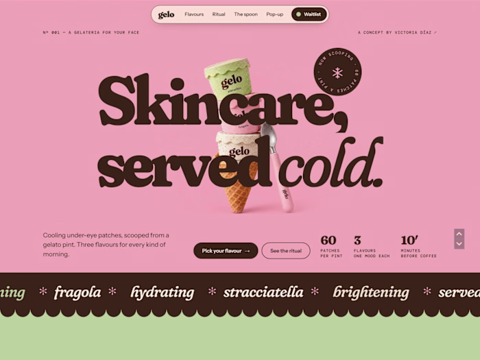 gelo: Skincare Brand & Packaging Design