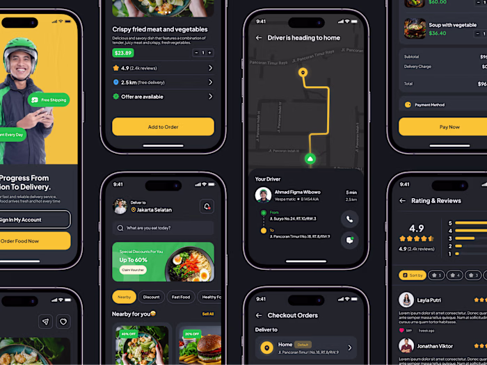 Food Delivery - Mobile app