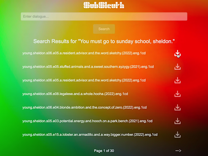SubSleuth 🕵️‍♂️ - Your Ultimate Subtitle Search Companion