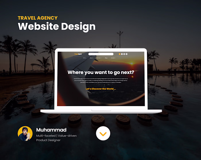 Travlant | Travel Website Design