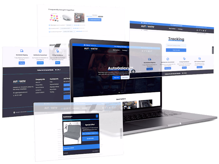 Autovativ - Shopify Website